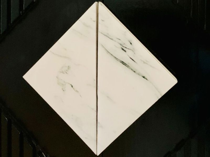 Easy Faux Marble Cabinet&nbsp;Handles!