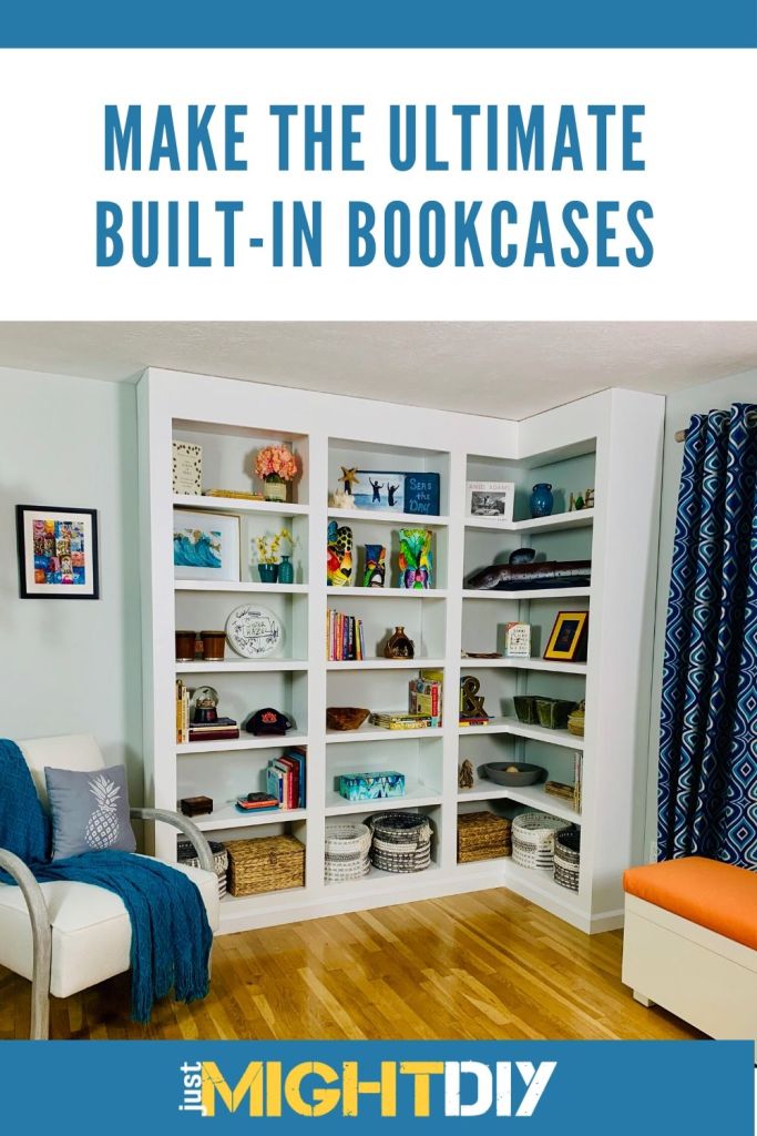 Built-In Bookcase Build - How to build built-in bookcases