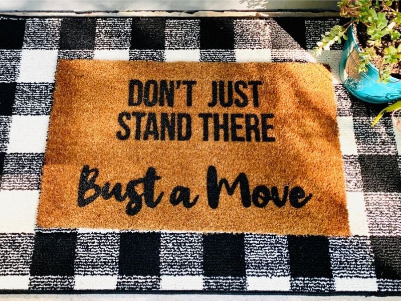 How to Make a Custom Doormat | Cricut Project (Video&nbsp;Tutorial!)