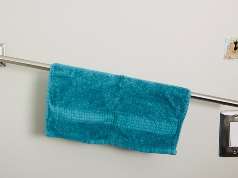 Fix a Broken Towel Rack with Toggle Bolts (No Drywall Repair) – Video&nbsp;Tutorial!