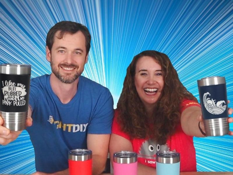 How to Engrave Tumblers on a&nbsp;Glowforge