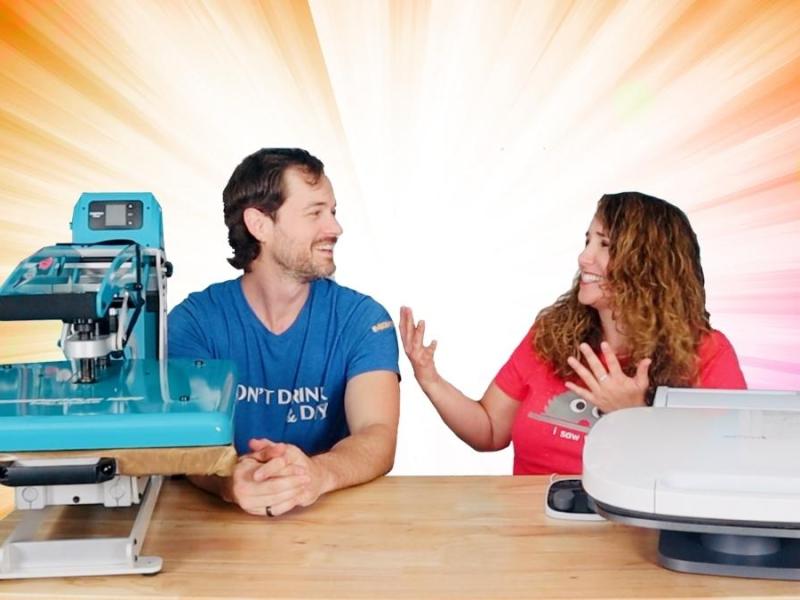 Cricut Autopress vs. Traditional Heat Press&nbsp;Comparison
