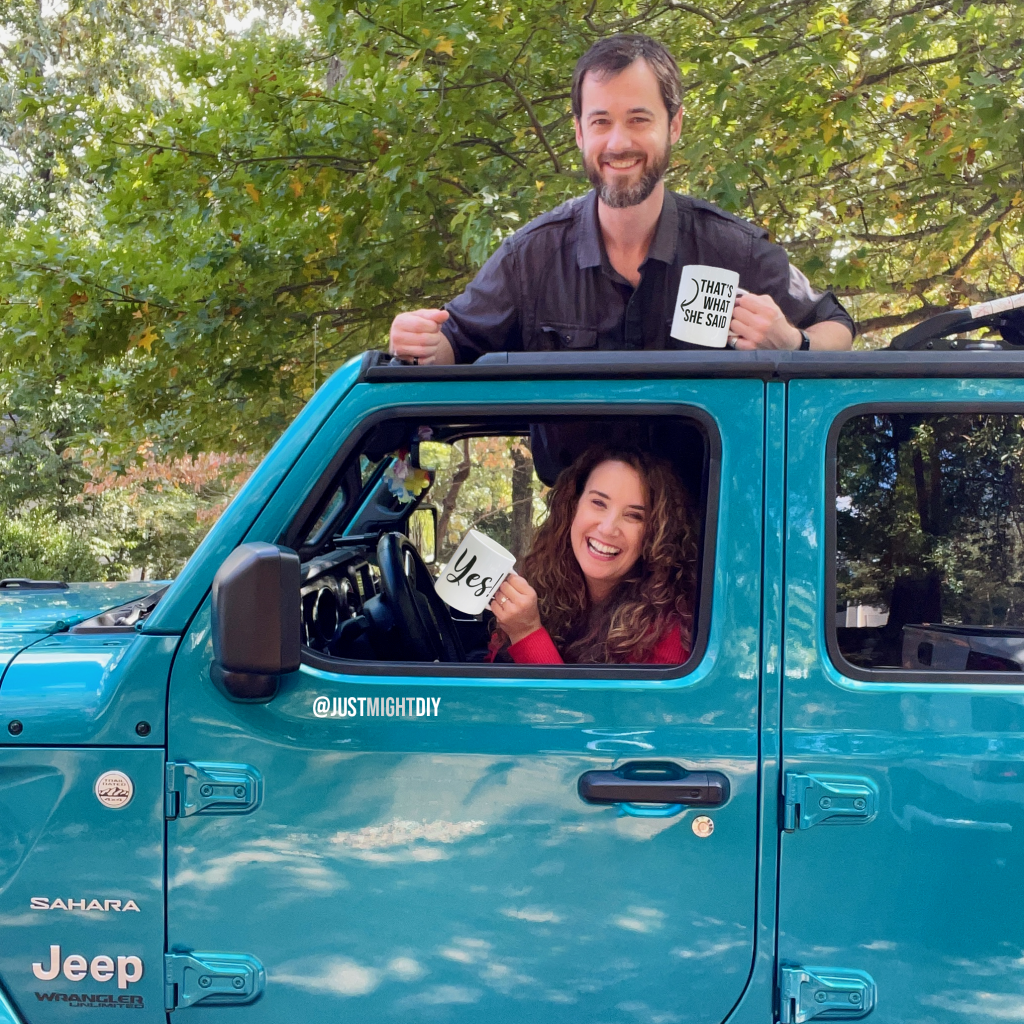 That's what she said engagement announcement photo idea