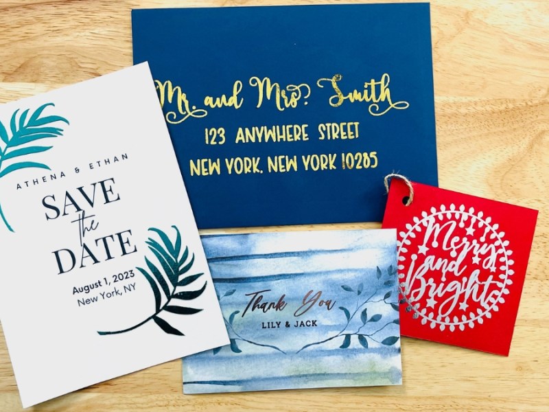 How to Add Foil to Cards (With and Without a&nbsp;Laminator)