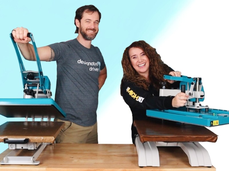 Heat Press Comparison: Clamshell vs Swing Away | Which Heat Press is Right for&nbsp;You?